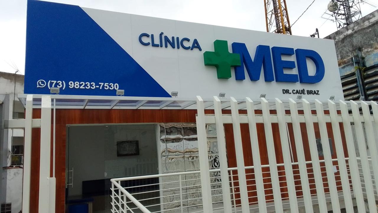 Fachada da Clínica Mais Med em Ipiaú
