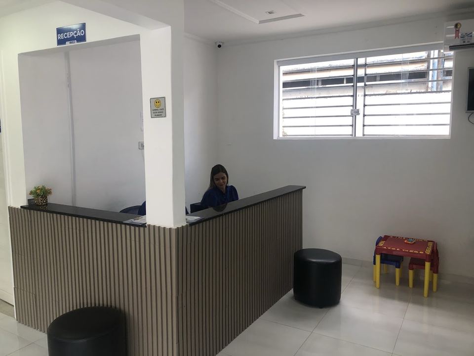 Recepção da Clínica Mais Med